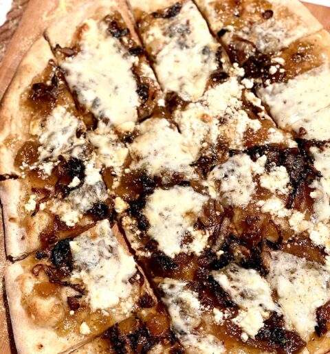 Fig and Onion Jam Pizza with Goat Cheese